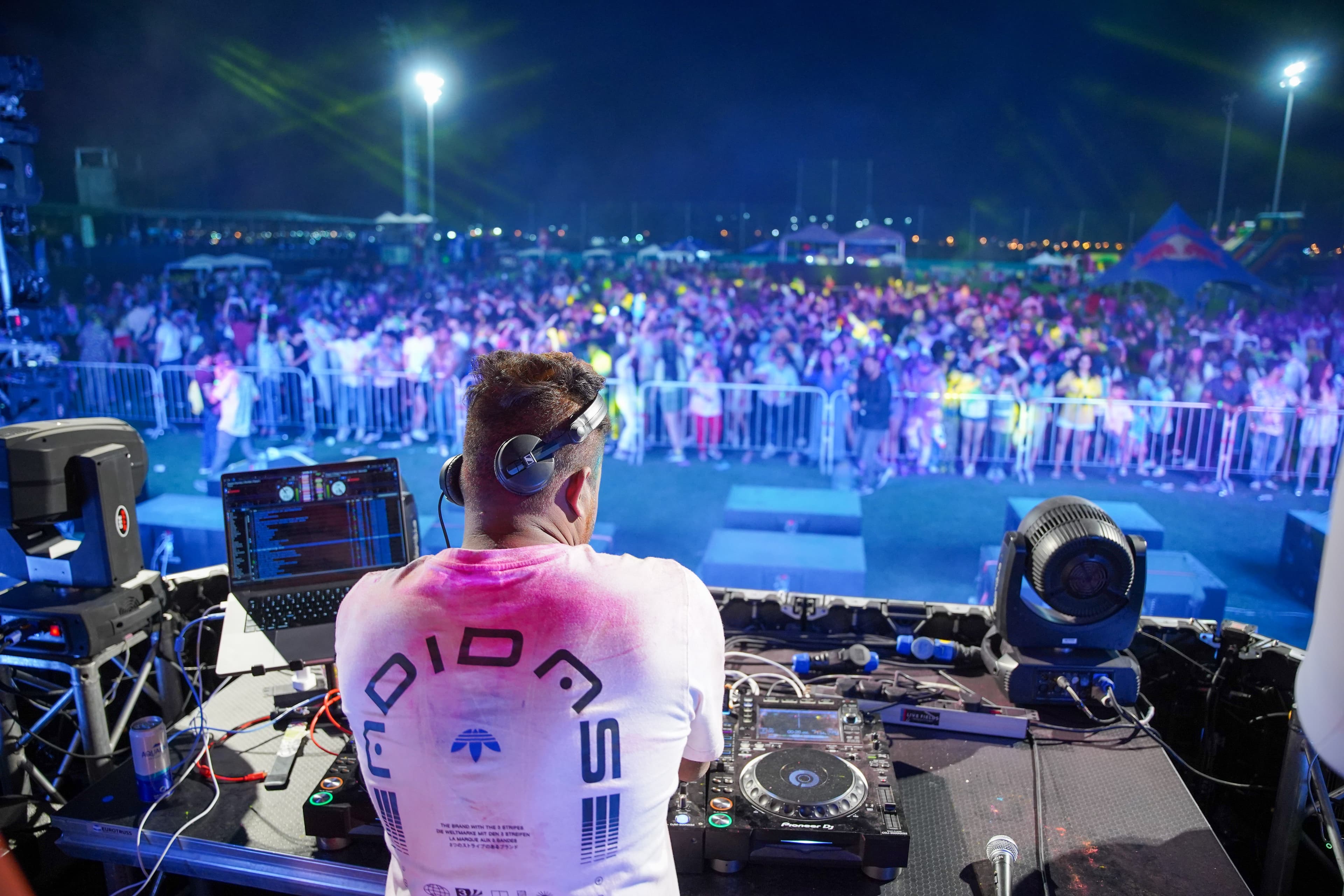 Holi event colorful celebration